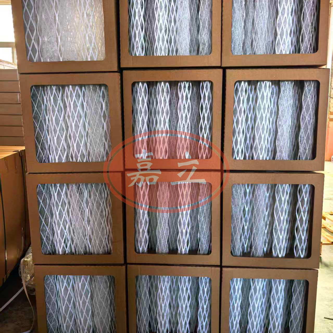 博野3D柱型漆雾过滤收集器